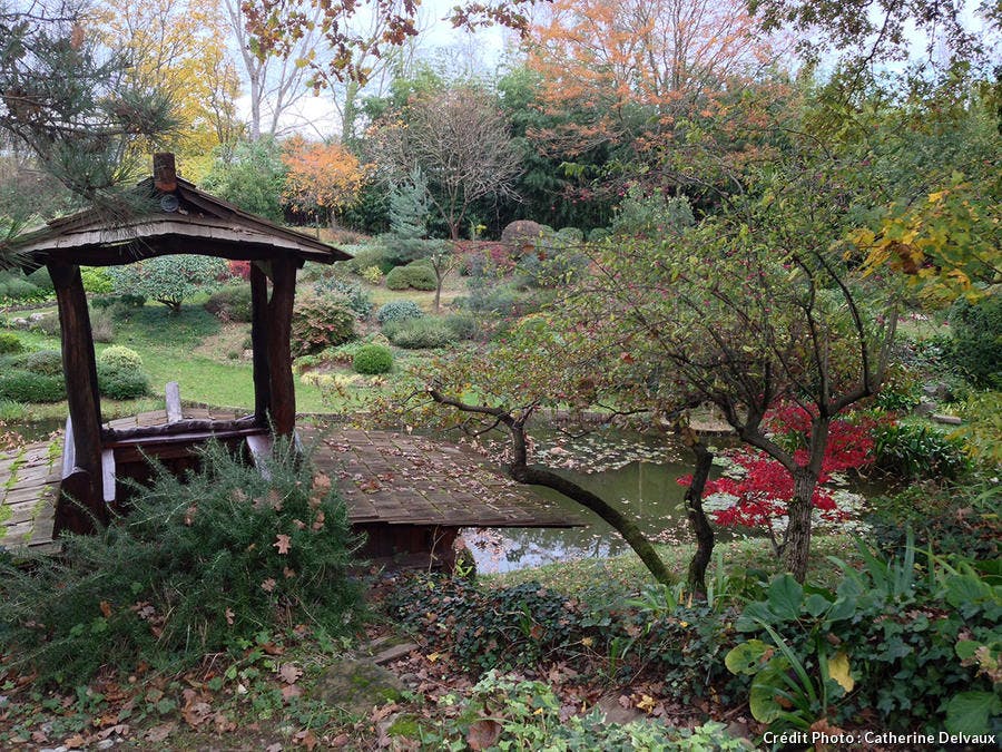 Le pavillon de thé des jardins zen d'Erik Borja 